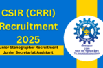 CSIR (CRRI) Recruitment 2025