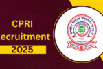 CPRI Recruitment 2025